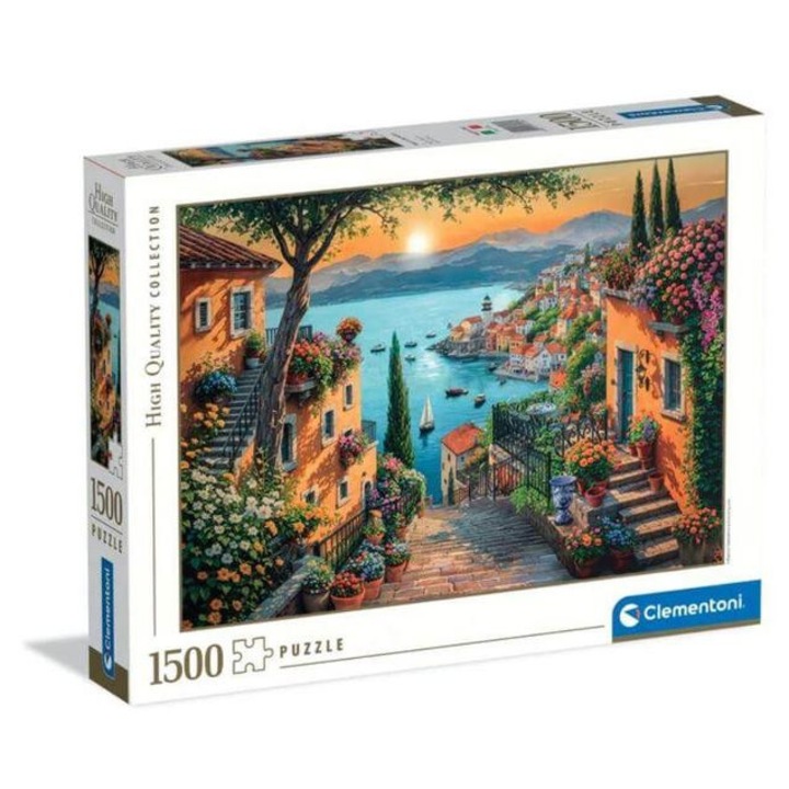 Clementoni 1500 db-os puzzle - High Quality Collection - Steps To Harbor (31726)