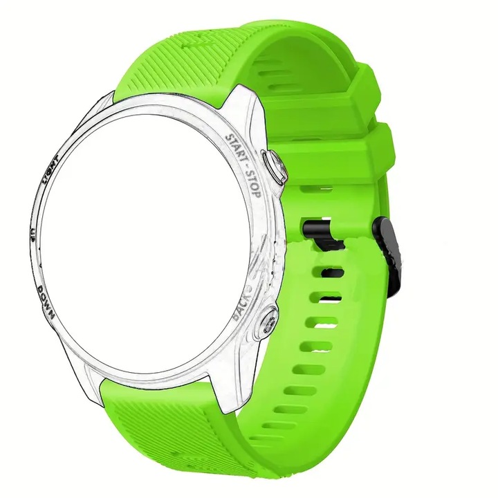 Каишка за Huawei Watch GT 2 46мм / GT 3 46мм / GT 4 46мм / Huawei Watch GT 2 Pro / Amazfit GTR / GTR 2, Samsung Galaxy Watch 3 45мм / 46мм / Gear S3 / 22мм, Зелена