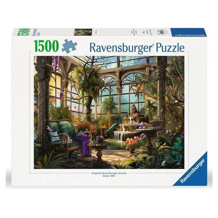 Ravensburger 1500 db-os puzzle - Az üvegház (12001397)