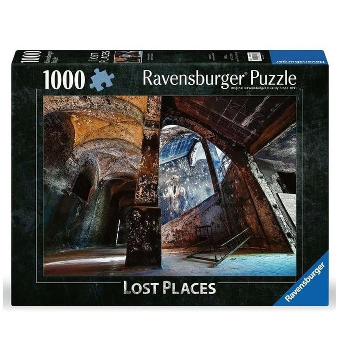 Puzzle Ravensburger 1000 de piese - Editia Locuri Pierdute - Undeva in Alpi (12001393)
