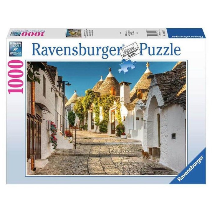 Пъзел Ravensburger от 1000 части - Алберобело в Пулия (12001234)