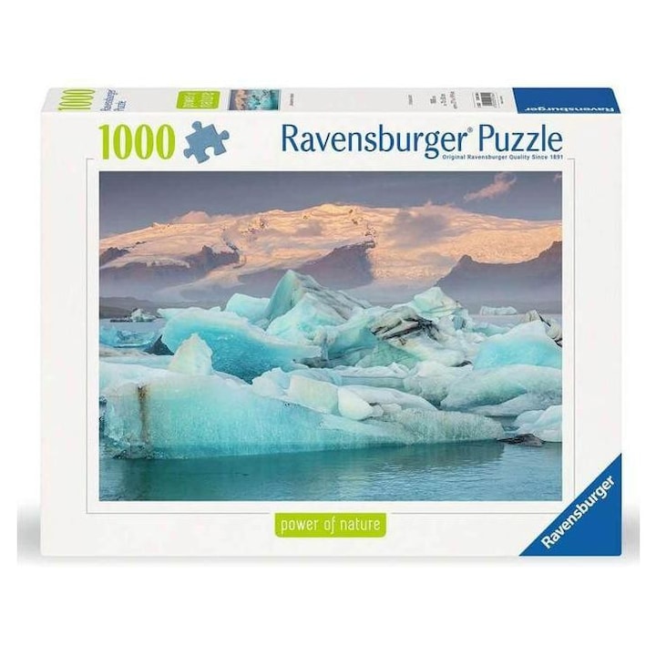 Ravensburger 1000 db-os puzzle - Power of Nature - Jökulsárlón, Izland (12001394)