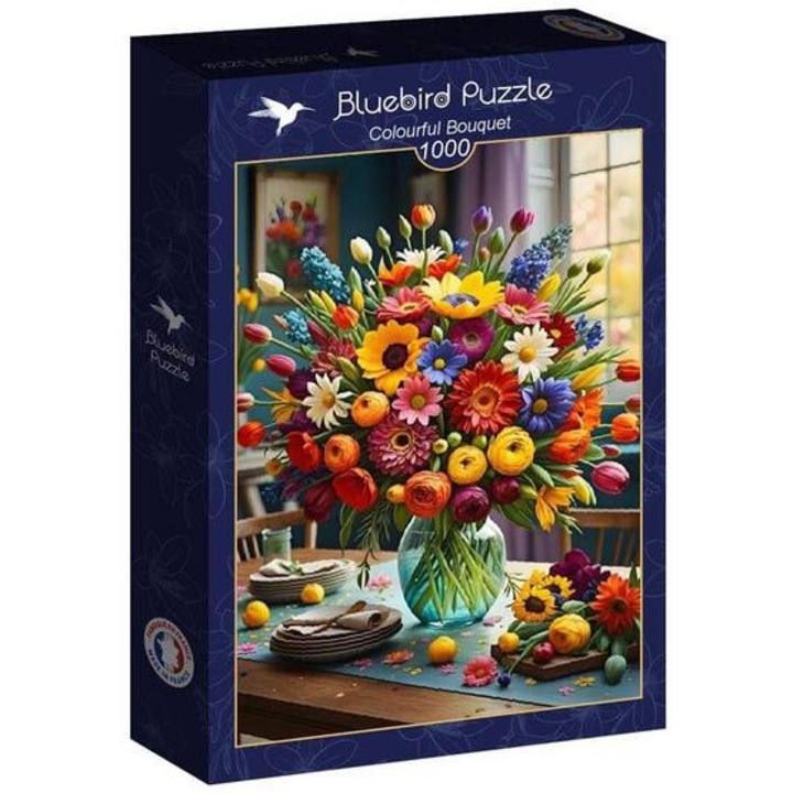 Bluebird 1000 db-os puzzle - Colourful Bouquet (90849)