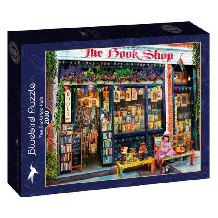 Пъзел Bluebird от 2000 части - The Bookshop Kids (90716)