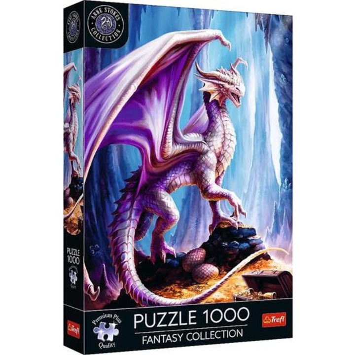 Trefl 1000 db-os Premium Plus puzzle - Fantasy Collection - Straznik Skarbu - Anne Stokes (10903)