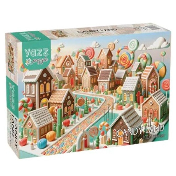 Puzzle Yazz 1000 piese - Candy Land (3862) - eMAG.ro