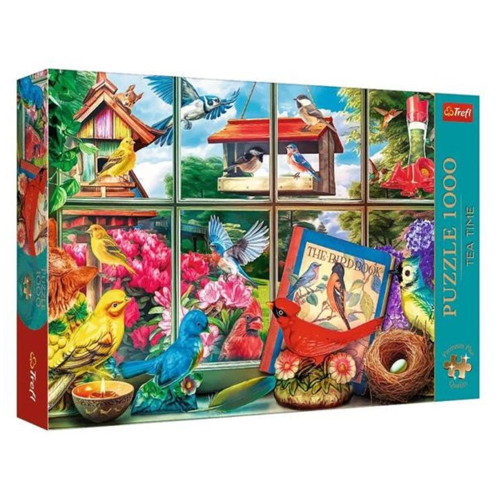 Trefl 1000 db-os Premium Plus puzzle - Tea Time - A madarak világa (10850)
