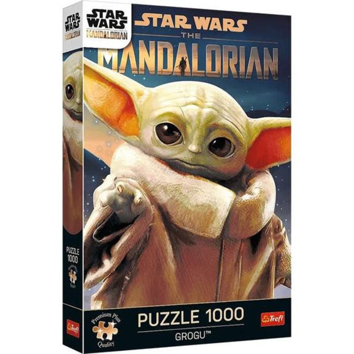 Trefl 1000 db-os Premium Plus puzzle - Star Wars The Mandalorian - Grogu (10885)
