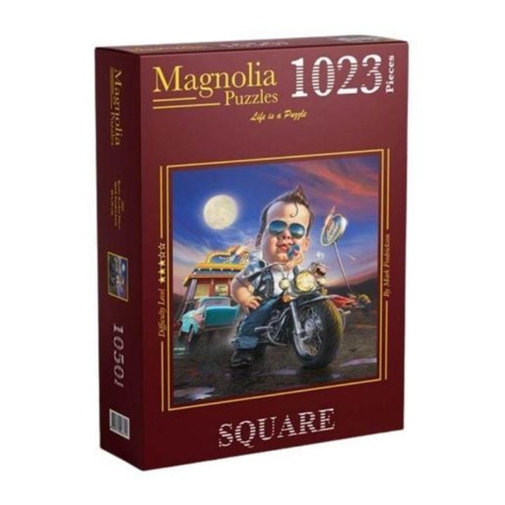 Magnolia 1023 db-os Square puzzle - Bottle Rocket Diner - Mark Fredrickson Special Edition (3401)
