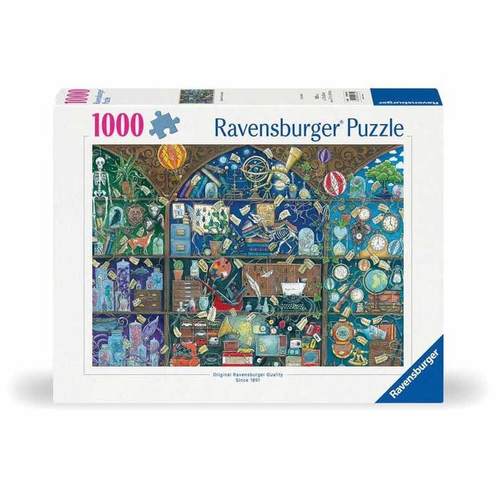 Ravensburger 1000 db-os puzzle - Édességek kabinja (12000785)