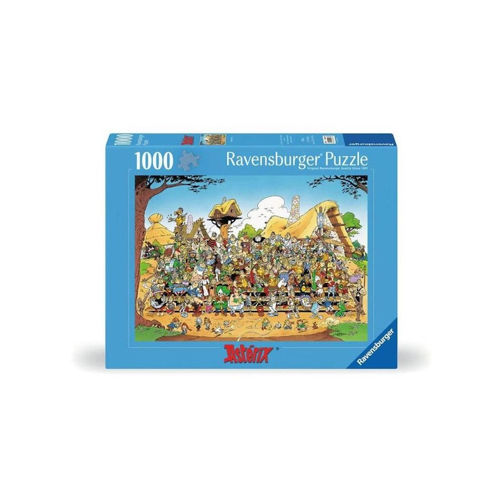 Пъзел Ravensburger от 1000 части - Астерикс - Семейна снимка (12000473)
