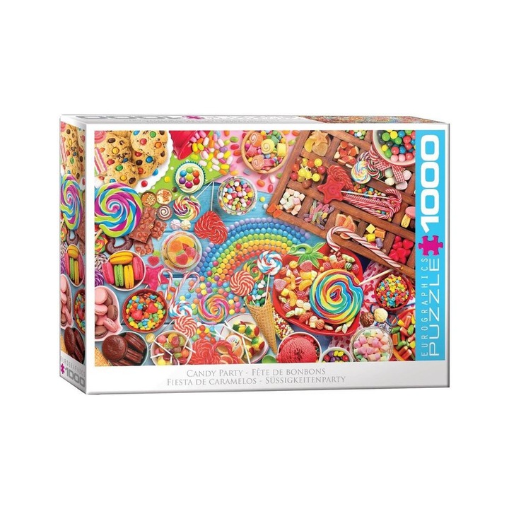 Пъзел EuroGraphics от 1000 части - Парти с бонбони (6000-5701)