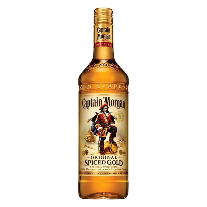 Rom Captain Morgan Spiced Gold, 0.7l