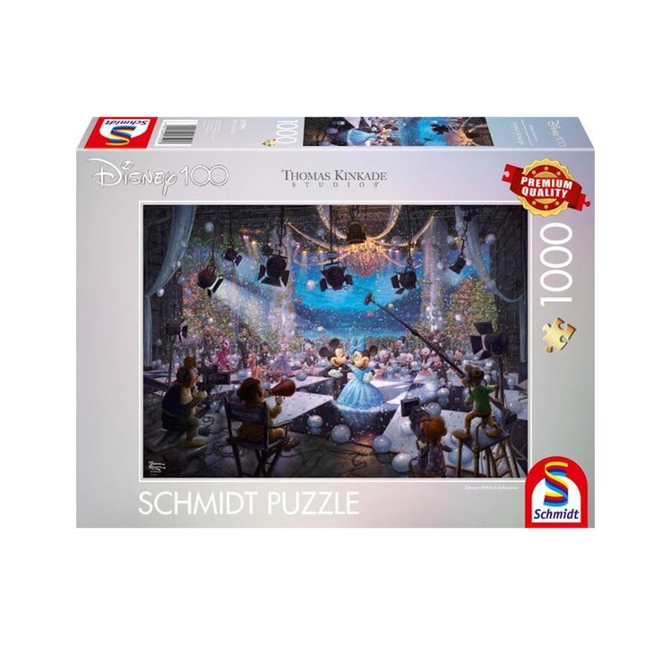Пъзел Schmidt от 1000 части - Disney - Честване на 100-годишнината, Томас Кинкейд (57595)