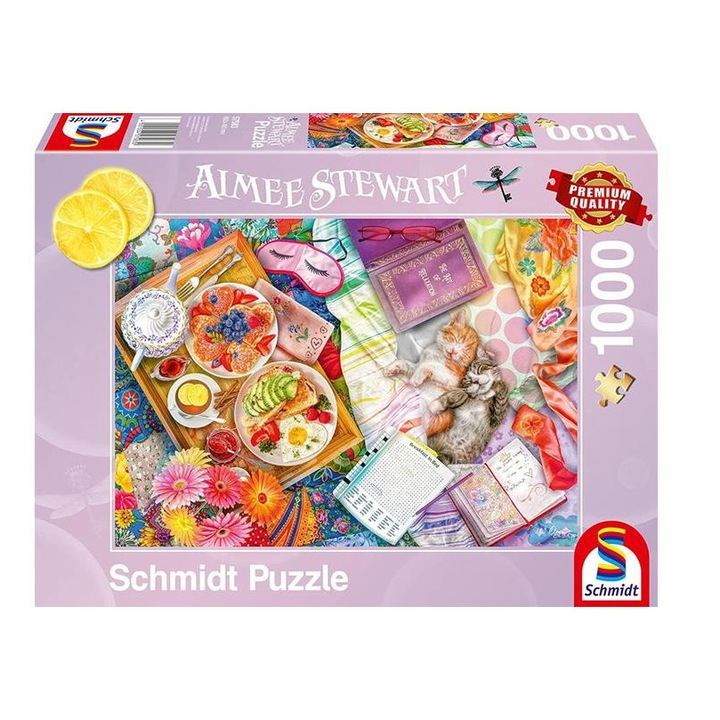 Пъзел Schmidt от 1000 части - Неделна закуска, Ейми Стюарт (57583)