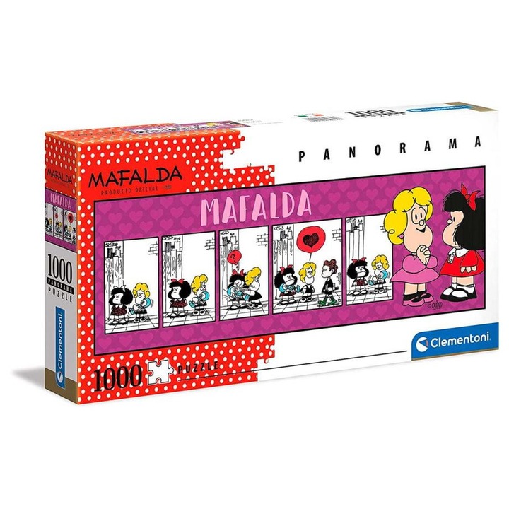 Clementoni 1000 db-os Panoráma puzzle - Mafalda (39630)