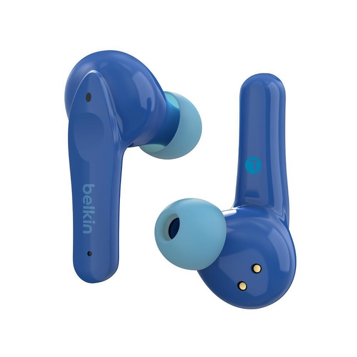 Безжични слушалки Belkin Soundform Nano за деца, Сини
