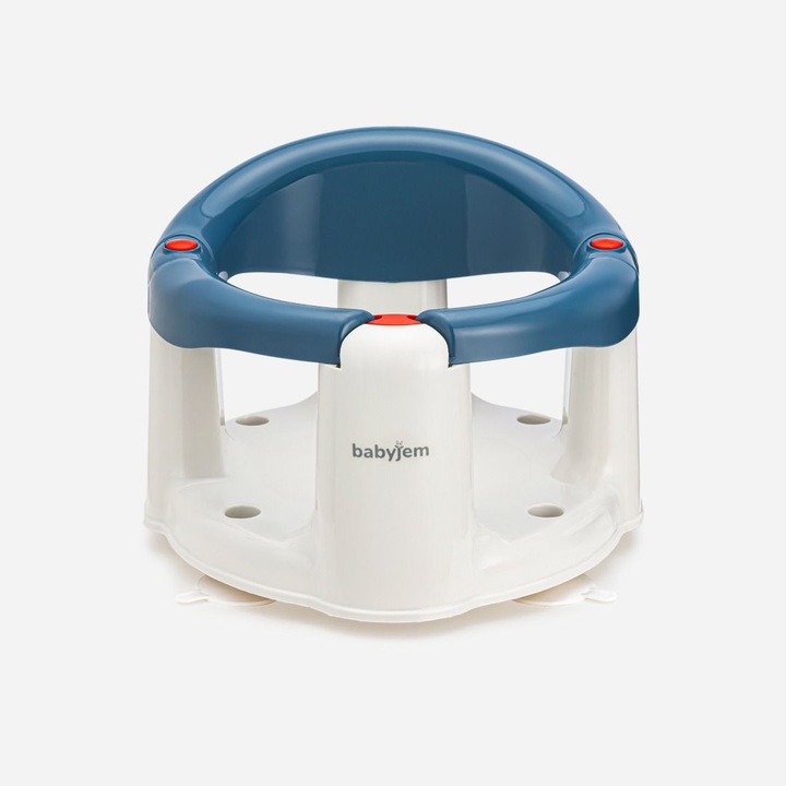 Бебешки стол за вана и хранене BabyJem, син