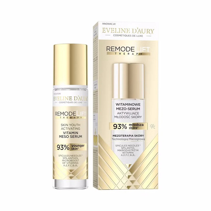Ser de fata Eveline D'Aury Remodelift Therapy Vitamin Mezo, 30 ml