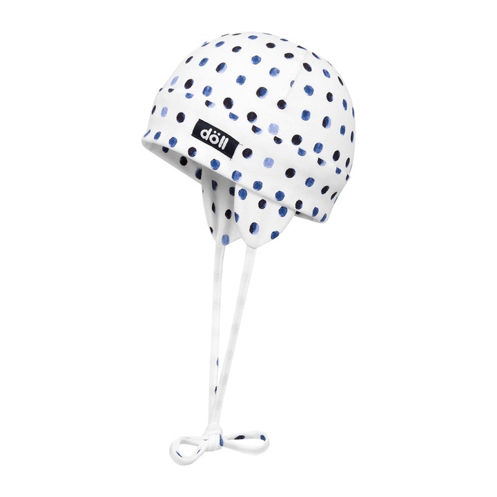 Caciula tricotata Doll, bumbac si elastan, ideala pentru primavara si vara, reglabila