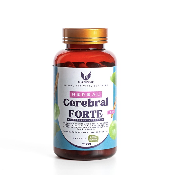 Capsule Herbal Cerebral Forte, 1000 mg, 60 capsule