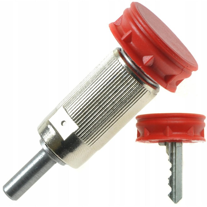 Цилиндрична ключалка Motokey за теглич, издръжлива, сигурна, универсална