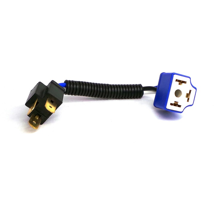 Lámpa foglalat hosszabbító adapter, motoLEDy, H4, HB2, 9003, P43T, HS1 izzókhoz, 2 darabos készlet