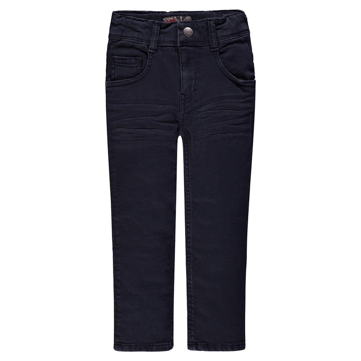 Blugi baieti Kanz, bumbac/elastan, bleumarin, 128 CM