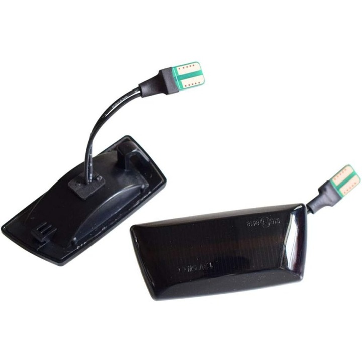 Комплект динамични мигачи, AjieQaQ, LED, жълти, 2009-2014, за Opel Astra H, Zafira B, Corsa D, Insignia A, Meriva, Adam