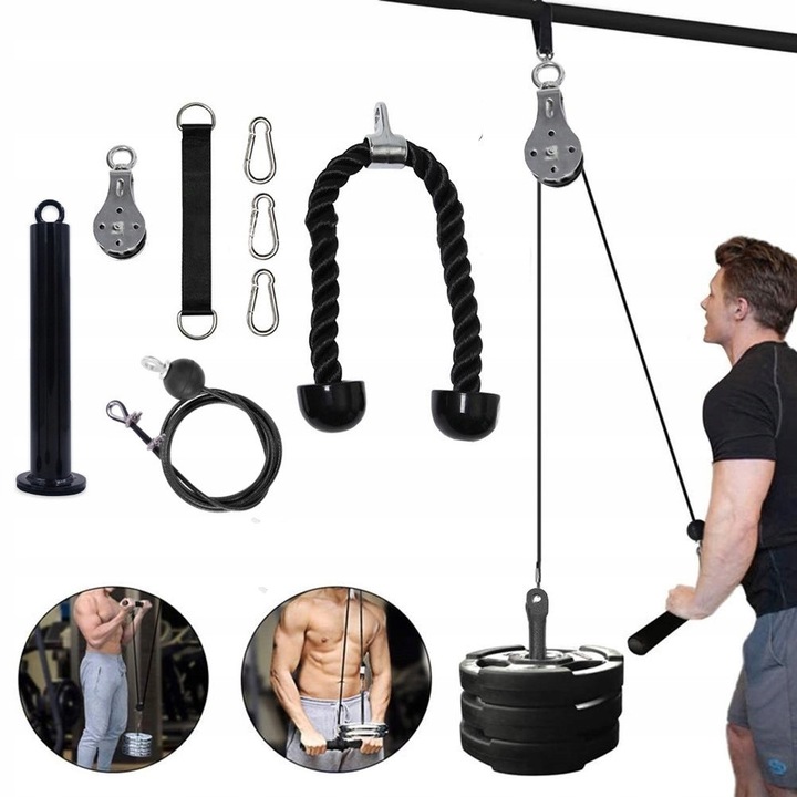 Kábelgyakorló készlet, drazek 4,7 cm, damil 2,5 m, nyél, többszínű