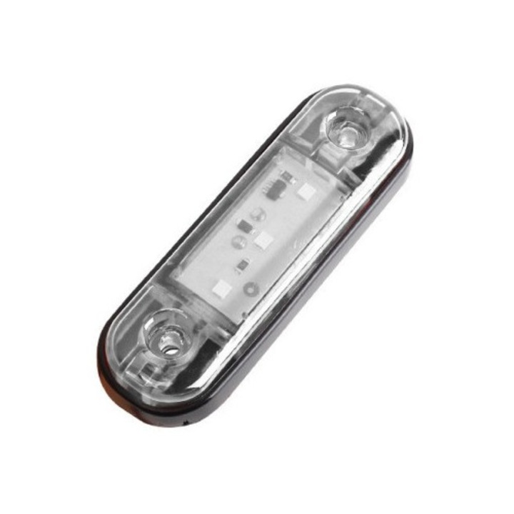 Lampa gabarit auto cu LED 12V-24V Alb