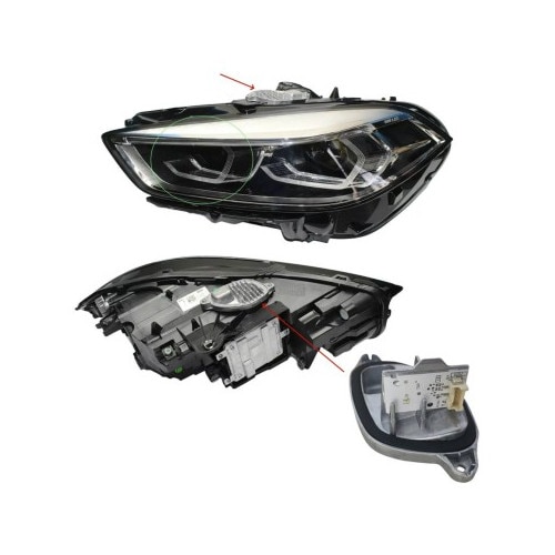 Modul Lumini de Zi DRL dreapta Xenon Bright BMW F40, F44, plug & play ...