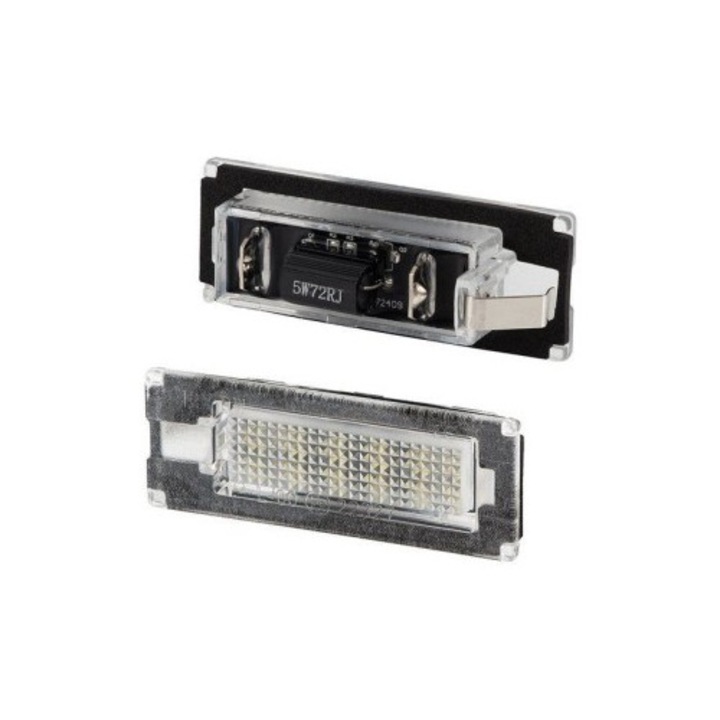 Специален комплект LED лампи за регистрационен номер за Citroen Jumper, Peugeot Boxer, Fiat Ducato, Lancia
