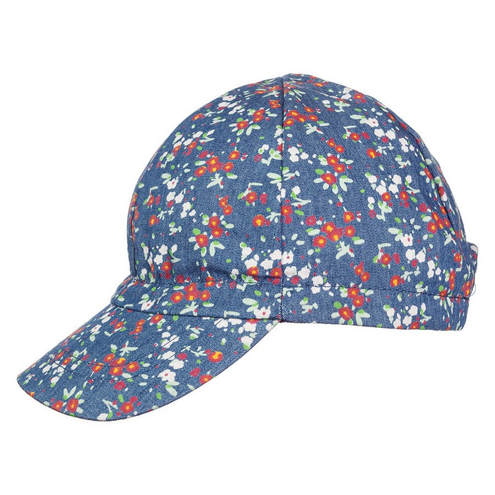 Gyerek sapka napellenzővel, 100% pamut, UV-védelem, kényelmes, többszínű