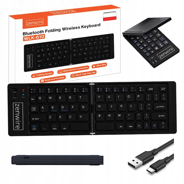 Kit tastatura, mouse, mouse pad E-Blue, 45907, Polygon, cu cablu, EN layout
