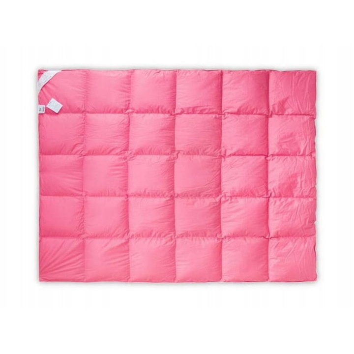Pilota Basic+ 70% puf gasca 135x200 cm, 1400g, roz