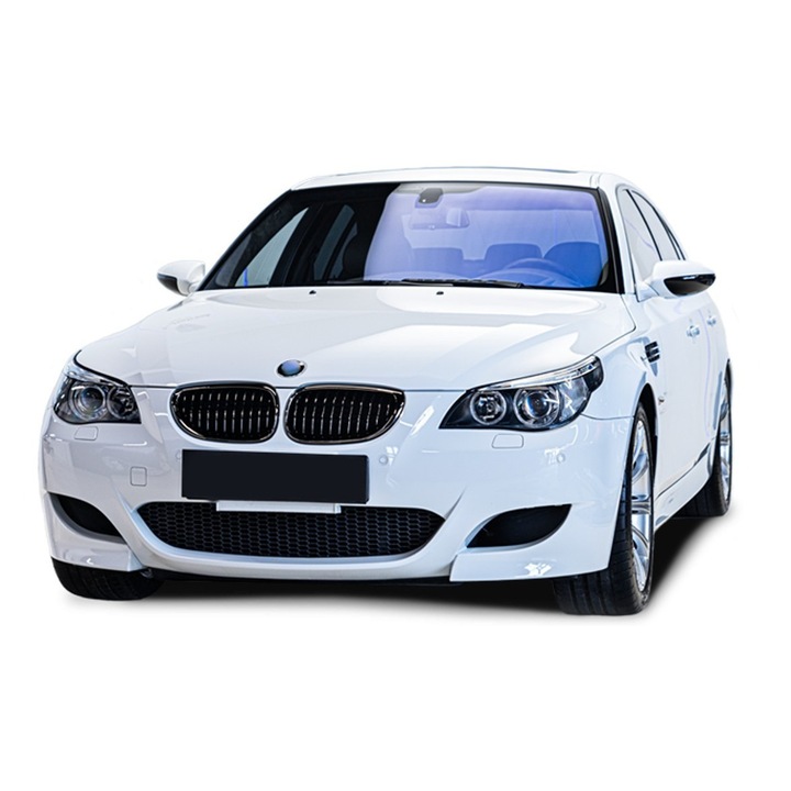 Set becuri LED interior BMW 5 E60, 11 bucati, alb xenon, 5500k