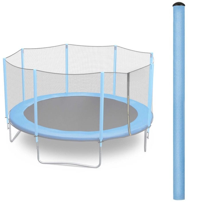 Stalp superior conceput pentru trambuline cu un diametru de 252 pana la 465 cm cu plasa externa, 106 cm, albastru