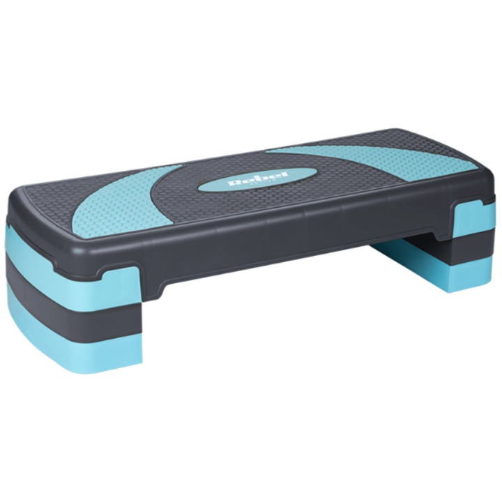 Степер за аеробика Rebel Active 3 Level, сив, син