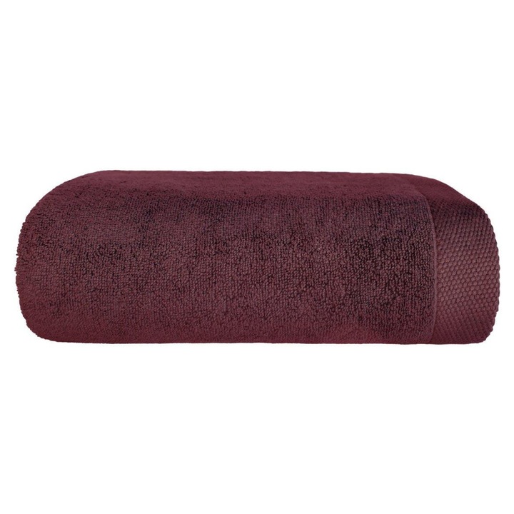 Ködös törölköző 50x90 cm, 100% pamut, gesztenyebarna, súlya 450 g/m²