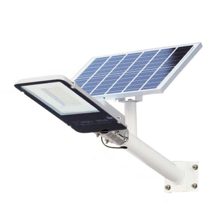 LED соларна лампа с дистанционно управление, Аксесоари, 1000W, Неутрално бяло, Осветление за външна и вътрешна употреба
