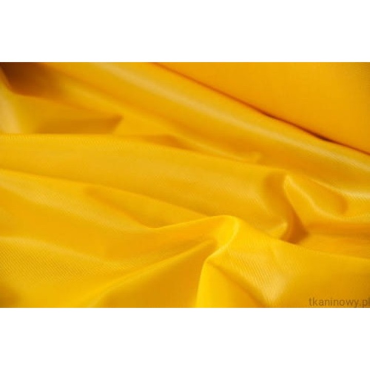 Tkanina dederon galbena, 100% poliester, 150cm latime, 80g/m²