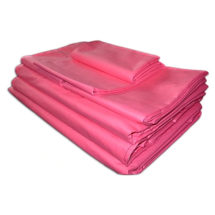 Wsypa pentru perne 220x200, roz, 195g/m², tip jednocomora