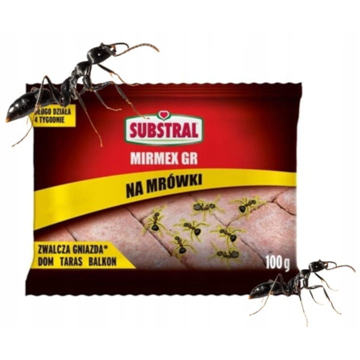 Granulat pentru maracini Mirmex 100g, eficient in eliminarea maracinilor, actiune rapida, protectie de pana la 4 saptamani