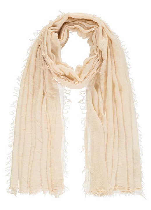 Sal dama cu fir argintiu, crem, 90x180cm, set disponibil