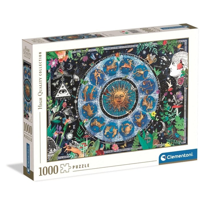 Clementoni 1000 db-os puzzle - Asztrológiai diagram (39890)
