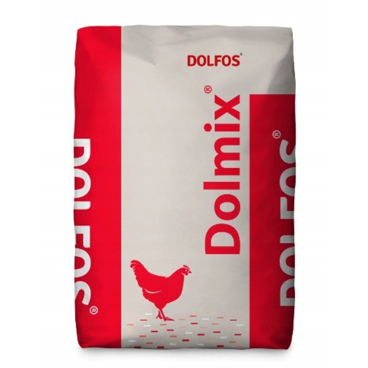 Vitamine pentru gaini ouatoare, DOLFOS, Dolmix DN RE, 2,5 kg, echilibru vitamine si macroelemente