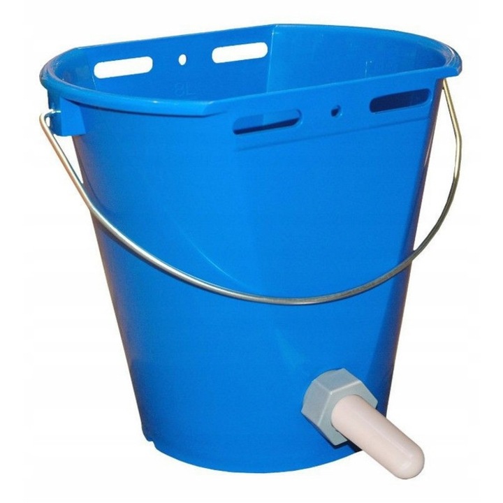 Vödör szeleppel és ivócsonkkal 8 l Can Agri