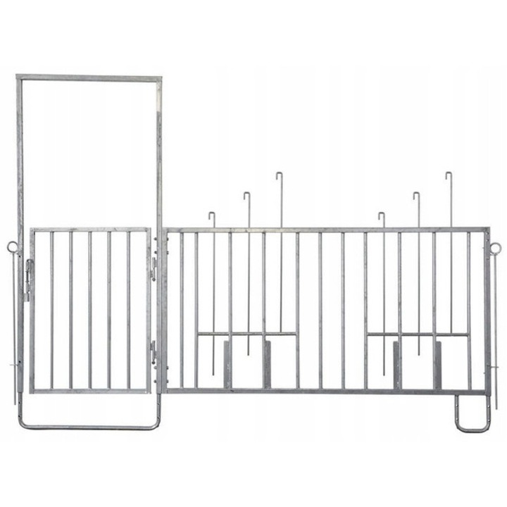 Borjúkerítés panel Kerbl ajtóval