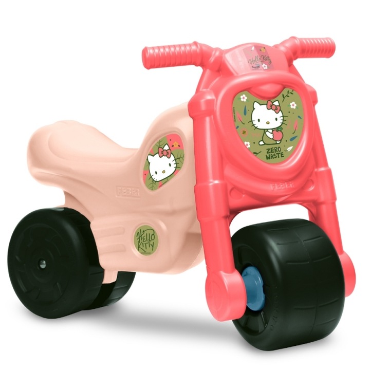 Feber Hello Kitty gyerekmotor, 18 hónapos kortól, stabil, könnyű kialakítás, többszínű